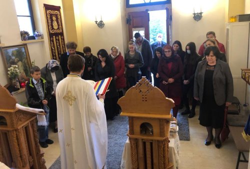 Binecuvântare pentru credincioșii români din Zagreb, Croația