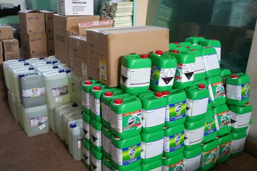 Donație de materiale sanitare pentru un spital din Galați