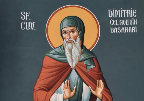 Sf. Cuv. Dimitrie cel Nou, Ocrotitorul Bucureştilor (ale cărui moaşte se află  în Catedrala Patriarhală); Sf. Mc. Nestor