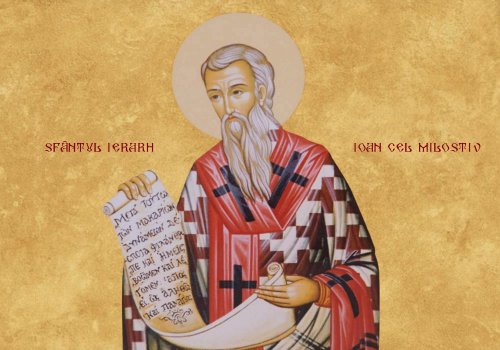 Acatistul Sfântului Ioan cel Milostiv, Patriarhul Alexandriei (12 Noiembrie)