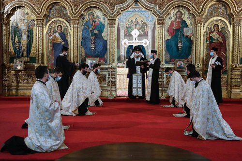 Hirotesii întru duhovnic la Catedrala Mitropolitană din Sibiu