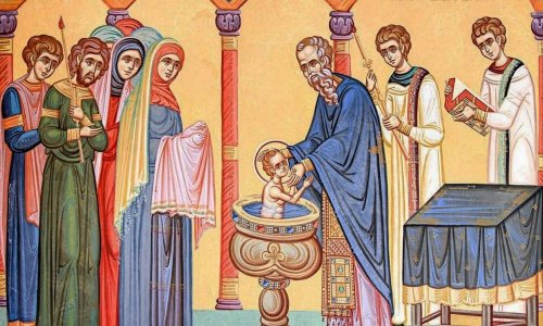 Taina Sfântului Botez în scrierile Părinţilor Sirieni
