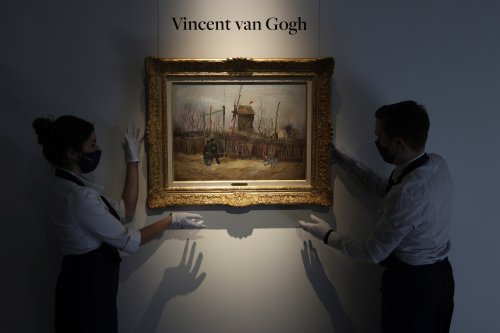 Pictură de Van Gogh, expusă în premieră