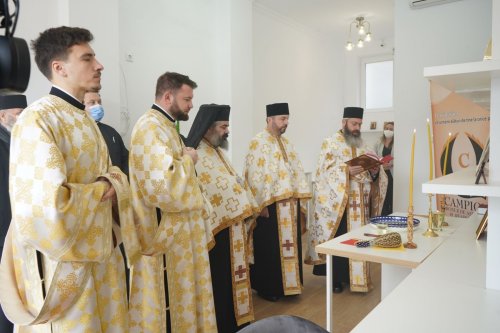 Sfințirea sediului Centrului de pelerinaje al Arhiepiscopiei Sucevei și Rădăuților