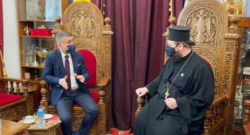 Ambasadorul Israelului în România la Reprezentanţa Patriarhiei Române la Locurile Sfinte 