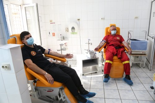Continuă campania  „Donează sânge, salvează o viaţă!” la Sibiu