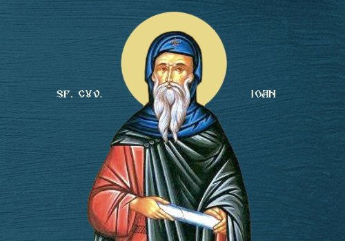 Sf. Cuv. Ioan, ucenicul Sf. Grigorie Decapolitul