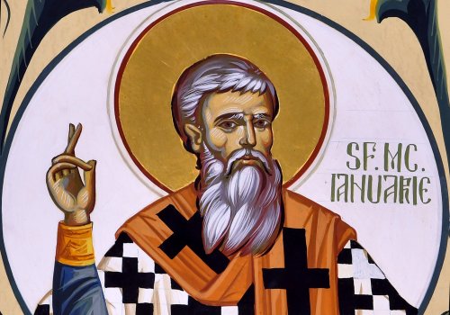 Sf. Sfințit Mc. Ianuarie, Episcop de Benevent;  Sf. Mc. Teodor din Perga; Sf. Mc. Alexandra împărăteasa