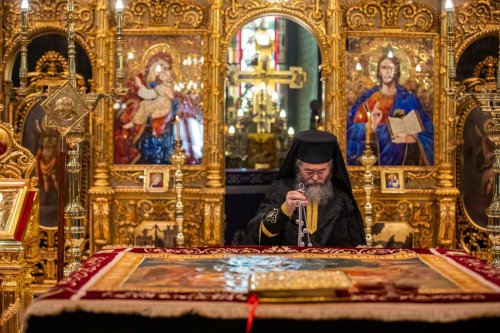 Sfântul Epitaf a fost așezat spre închinare la Catedrala Patriarhală