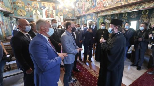 Premierul Florin Cîțu  la Liceul Teologic Ortodox din Satu Mare