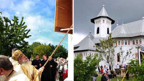 Ctitoria Patriarhului Teoctist din Victoria, Botoșani, a fost resfințită