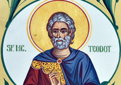 Sfântul Sfinţit Mucenic Teodot, Episcopul Ancirei;  Sfânta Muceniţă Zenaida
