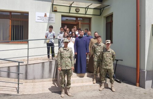  Acțiune filantropică întreprinsă de militarii lugojeni la Centrul „Sfântul Nicolae” 
