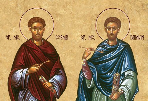 Acatistul Sfinţilor Mucenici Doctori fără de arginţi Cosma şi Damian (1 Iulie)