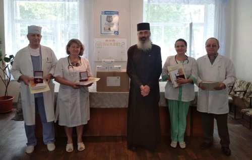 Recunoștință din partea Episcopiei de Bălți pentru medicii din spitalele din Râșcan și Glodeni