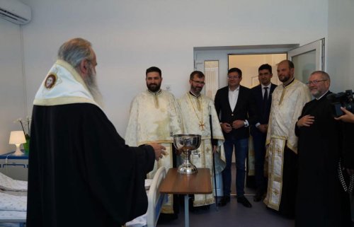 Parteneriat inedit între Spitalul „Elena Doamna” şi Arhiepiscopia Iaşilor: IPS Teofan a binecuvântat rezerva „Sfânta Emilia”