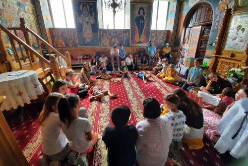 Şcoala de vară „Copilăria, colţ de rai” în Parohia Hemeiuş