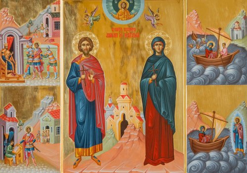 Acatistul Sfinților Mucenici Adrian și Natalia (26 August)