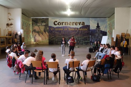 Tabăra din inima satului a ajuns la Cornereva, județul Caraș-Severin