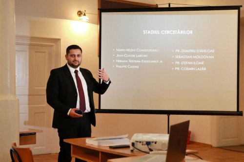 Un nou doctor la Facultatea de Teologie din Iași