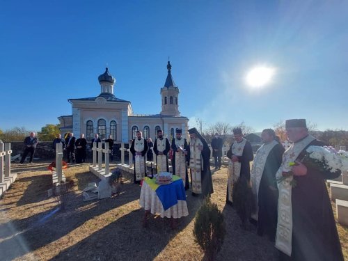 Eroii români, pomeniţi în Episcopia de Bălţi