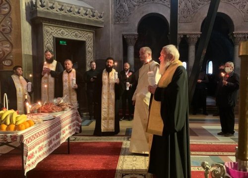 Slujbă de pomenire pentru părintele Gherasim de la Prodromu în Catedrala Mitropolitană din Cluj