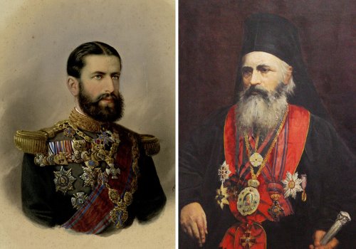 Principele Carol și Episcopul Melchisedec Ștefănescu al Dunării de Jos