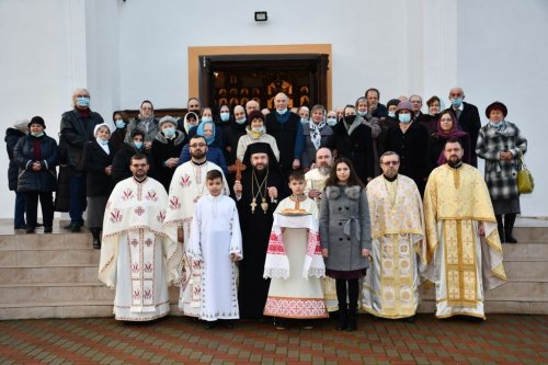 Popas duhovnicesc la o biserică din municipiul Reșița