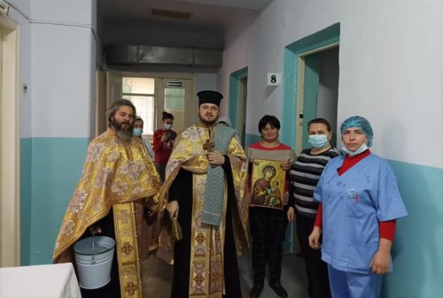 Binecuvântare pentru bolnavii și lucrătorii de la Spitalul Raional din Cahul