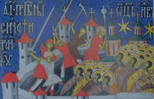Odovania praznicului Botezului Domnului;  Sf. Cuv. Mucenici  din Sinai şi Rait; Sf. Nina, luminătoarea Georgiei