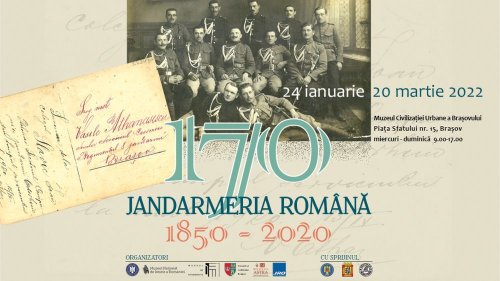Expoziție dedicată Jandarmeriei Române