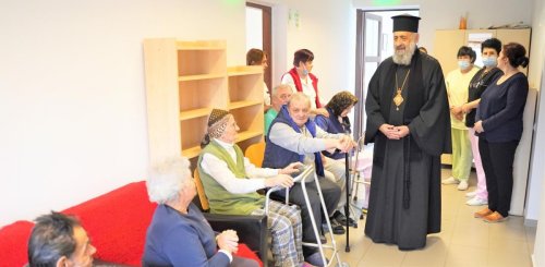 Vizită pastorală la aşezământul social din comuna Unirea, Alba