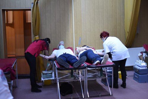 Donare de sânge la Centrul cultural „Adrian Păunescu” din Mizil