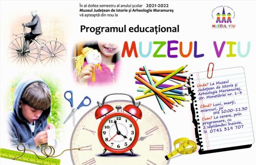 Programul educațional „Muzeul viu” la Baia Mare