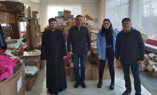 Episcopia Hușilor a trimis al treilea transport umanitar către Ucraina