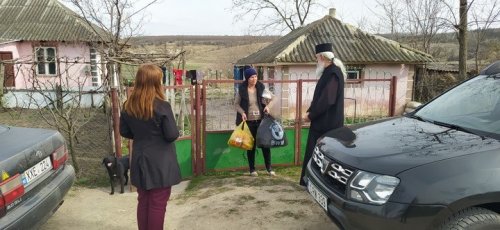 Daruri pentru familiile nevoiașe din satele Pînzăreni și Obreja Veche, Fălești