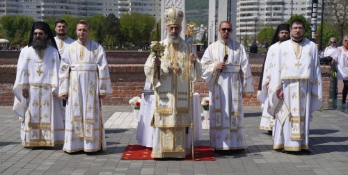 Liturghie și procesiune la catedrala din Alba Iulia
