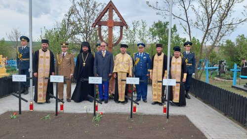 Recunoștință adusă eroilor români din satul Baimaclia, Republica Moldova