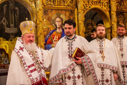 Hirotonie întru preot pentru un diacon psalt de la Catedrala Patriarhală