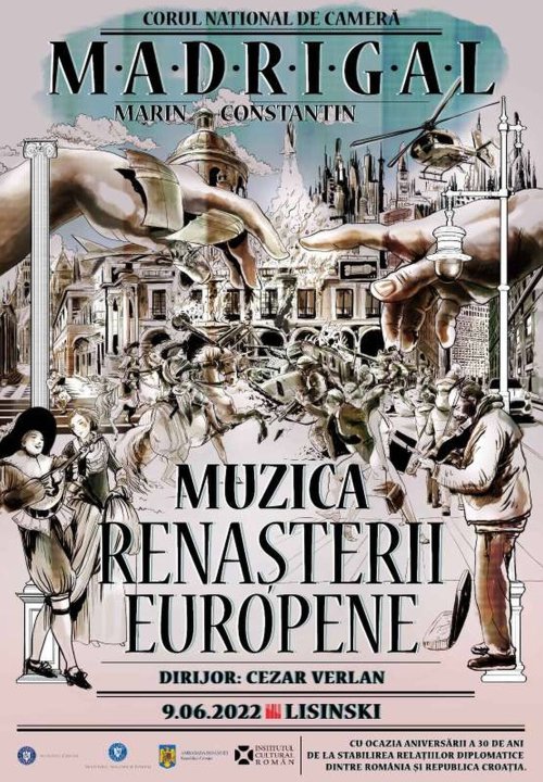Corul Madrigal și „Muzica  Renaşterii Europene”, la Zagreb