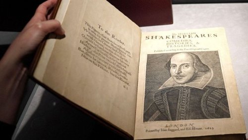 Ediția princeps a pieselor lui Shakespeare