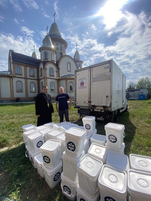 Ajutorul umanitar al Bisericii Ortodoxe Române pentru victimele războiului din Ucraina în perioada 16 mai - 1 iulie 2022