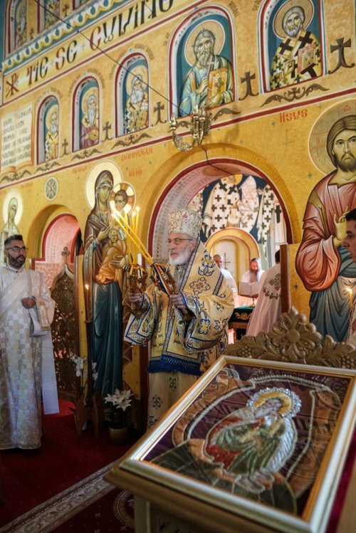 Liturghie arhierească la Mănăstirea „Sfântul Ilie”-Paltinul