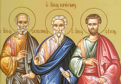 Sf. Ap. Sila, Silvan, Crescent, Epenet şi Andronic;  Sf. Sfinţit Mc. Valentin, Episcopul Umbriei