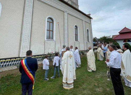 Resfințirea bisericii din Câțcău, judeţul Cluj