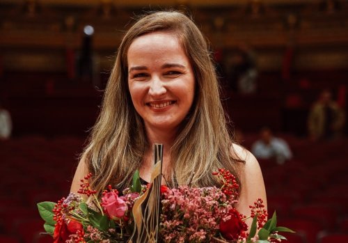 Maria Marica a câștigat finala secțiunii vioară  a Concursului Internațional „George Enescu”