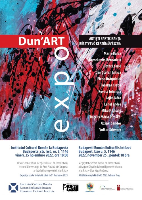 Expoziția Dun’ART la ICR Budapesta