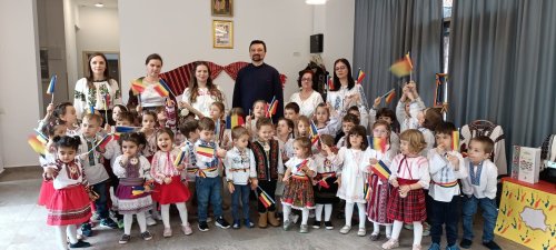 Ziua Națională a României marcată la Grădinița Patriarhiei Române