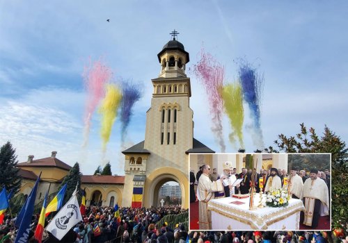 Zi de sărbătoare la Catedrala Încoronării din orașul Marii Uniri