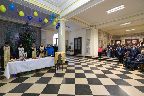 Ocrotitorul Colegiului Național „Sfântul Sava” sărbătorit cu emoție